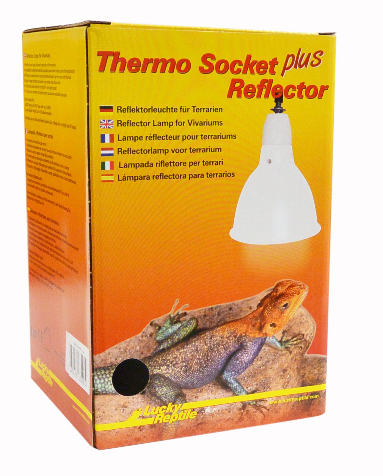 lucky-reptile-htr-1w-thermo-socket-reflector-klein-wei-e27-reflektorleuchte image 1