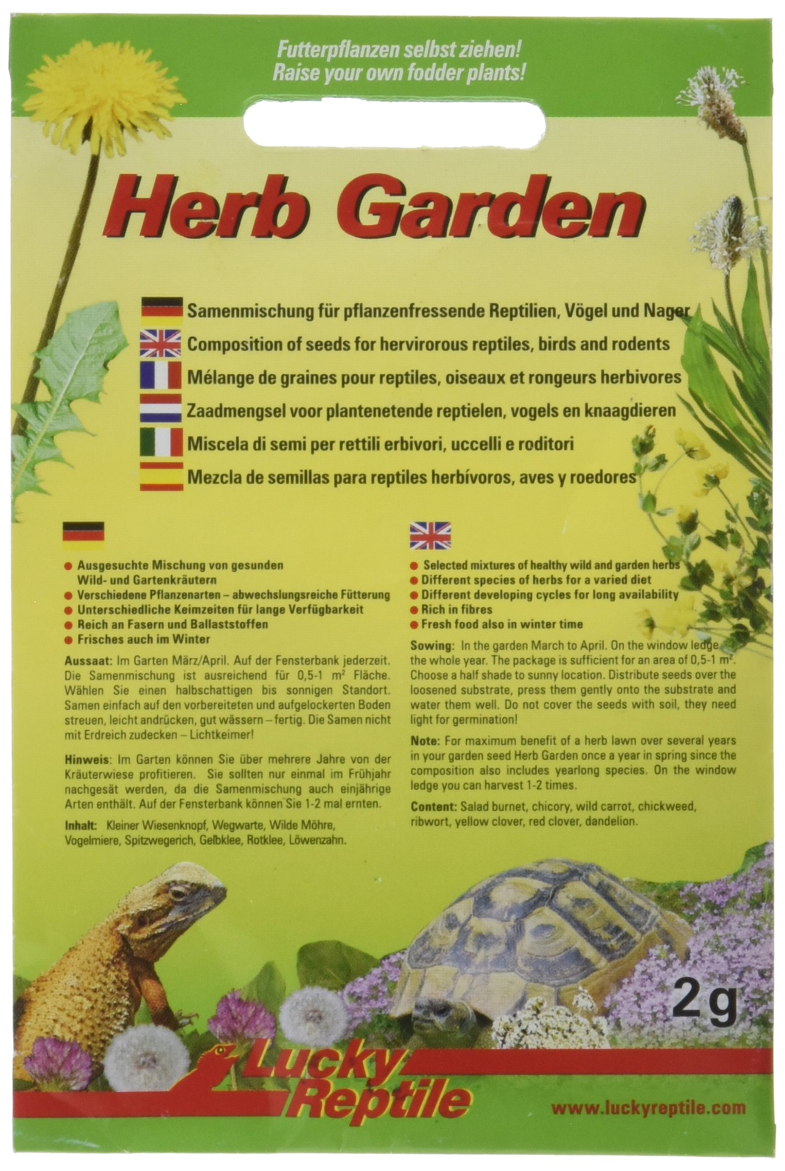 lucky-reptile-herb-garden-hg-05-ringelblume-3-g-futtersamen image 5