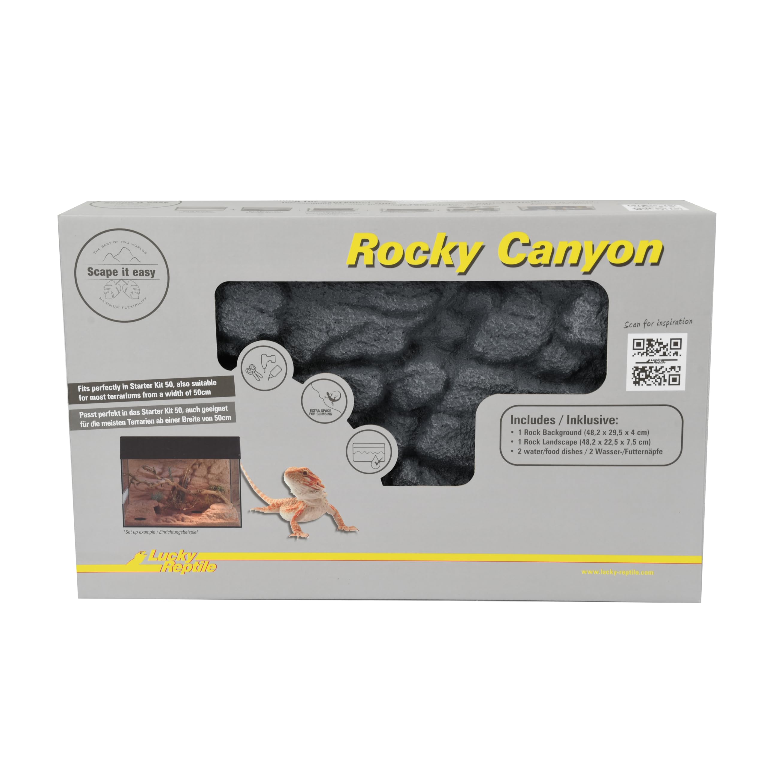 lucky-reptile-rocky-canyon-scape-it-easy-basalt-grey-48-x-25-x-29-cm-terrarien-r image 2