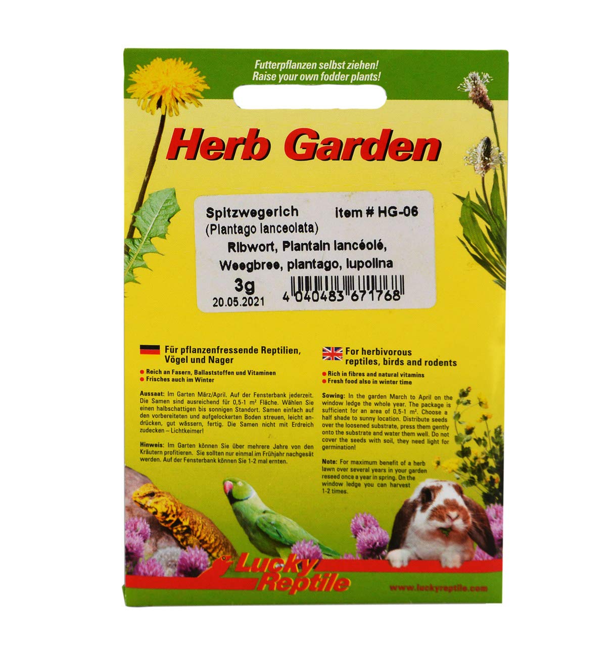 lucky-reptile-herb-garden-hg-05-ringelblume-3-g-futtersamen image 4