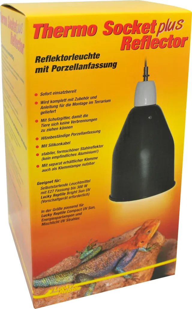 lucky-reptile-thermo-socket-reflector-gro-schwarz-porzellanfassung-e27-bis-300w image 1