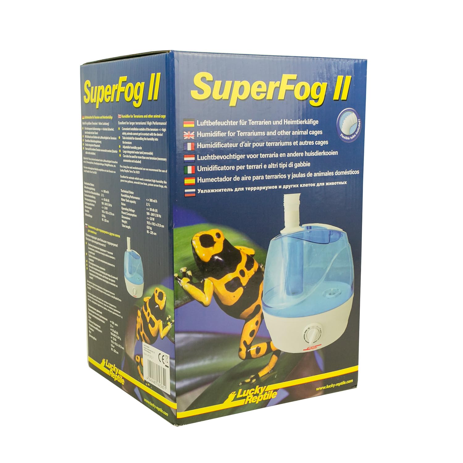 lucky-reptile-super-fog-ii-luftbefeuchter-2-1-l-bis-300-ml-h image 2