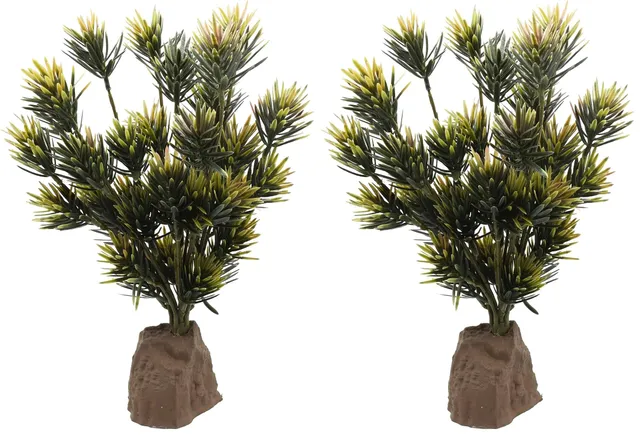 lucky-reptile-podocarpus-kunstpflanze-45-cm-packung-mit-2 image 1