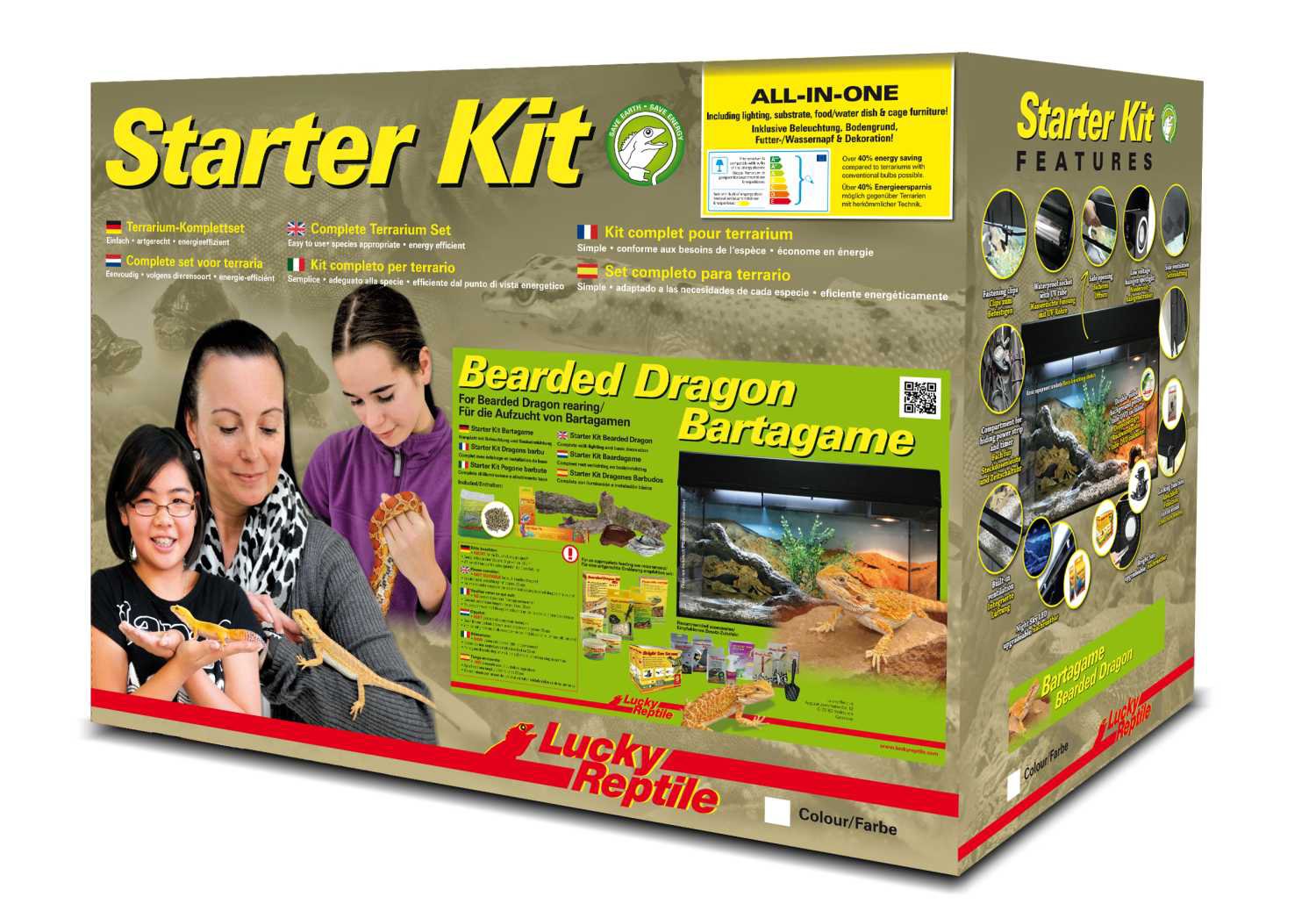 lucky-reptile-starter-kit-bartagame-80-x-40-x-52-cm-schwarz image 1