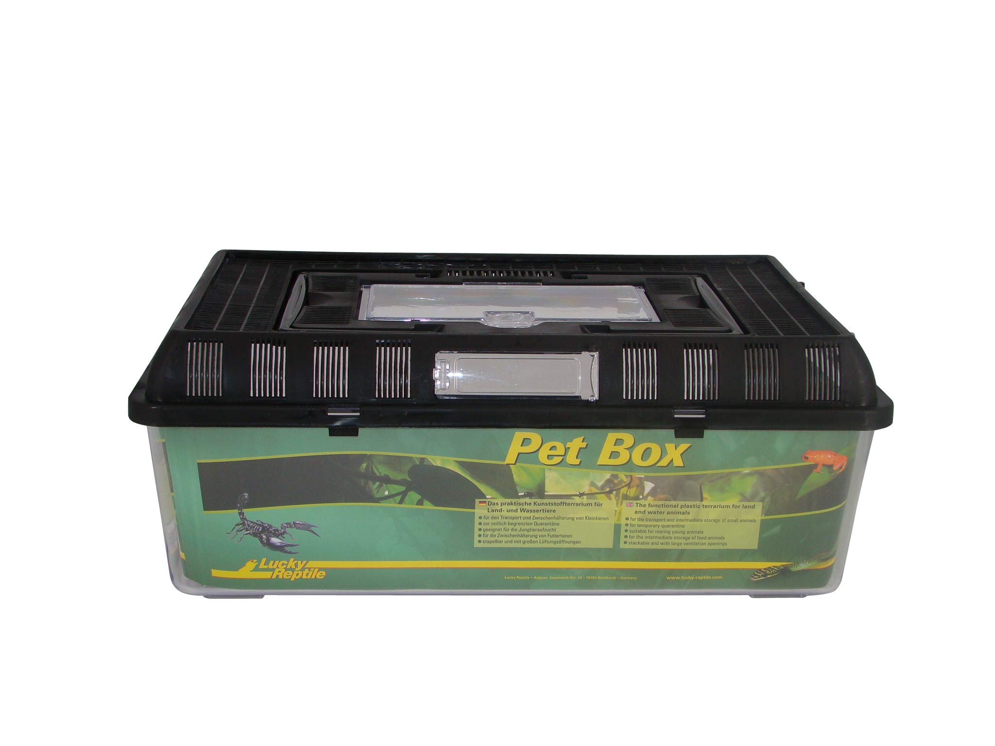 lucky-reptile-pet-box-mittel-kunststoffterrarium-mit-futterluke image 5