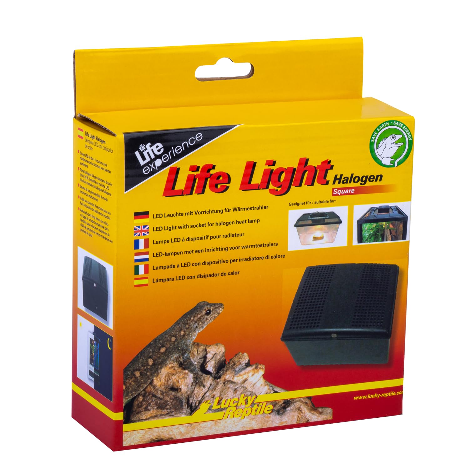 lucky-reptile-life-light-halogen-led-terrarium-beleuchtungseinheit-schwarz-eckig image 2
