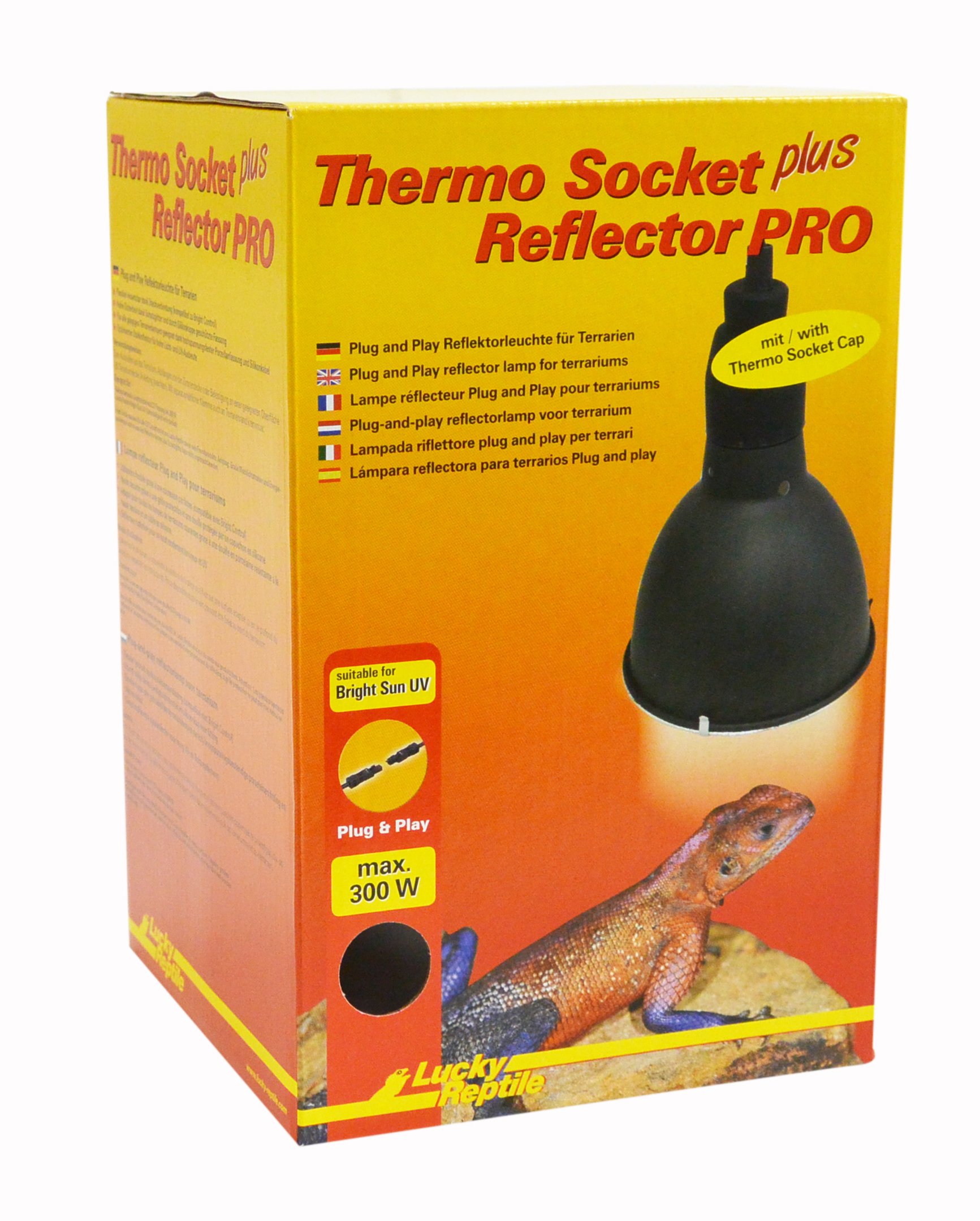 lucky-reptile-thermo-socket-plus-reflector-klein-e27-bis-300-w image 1