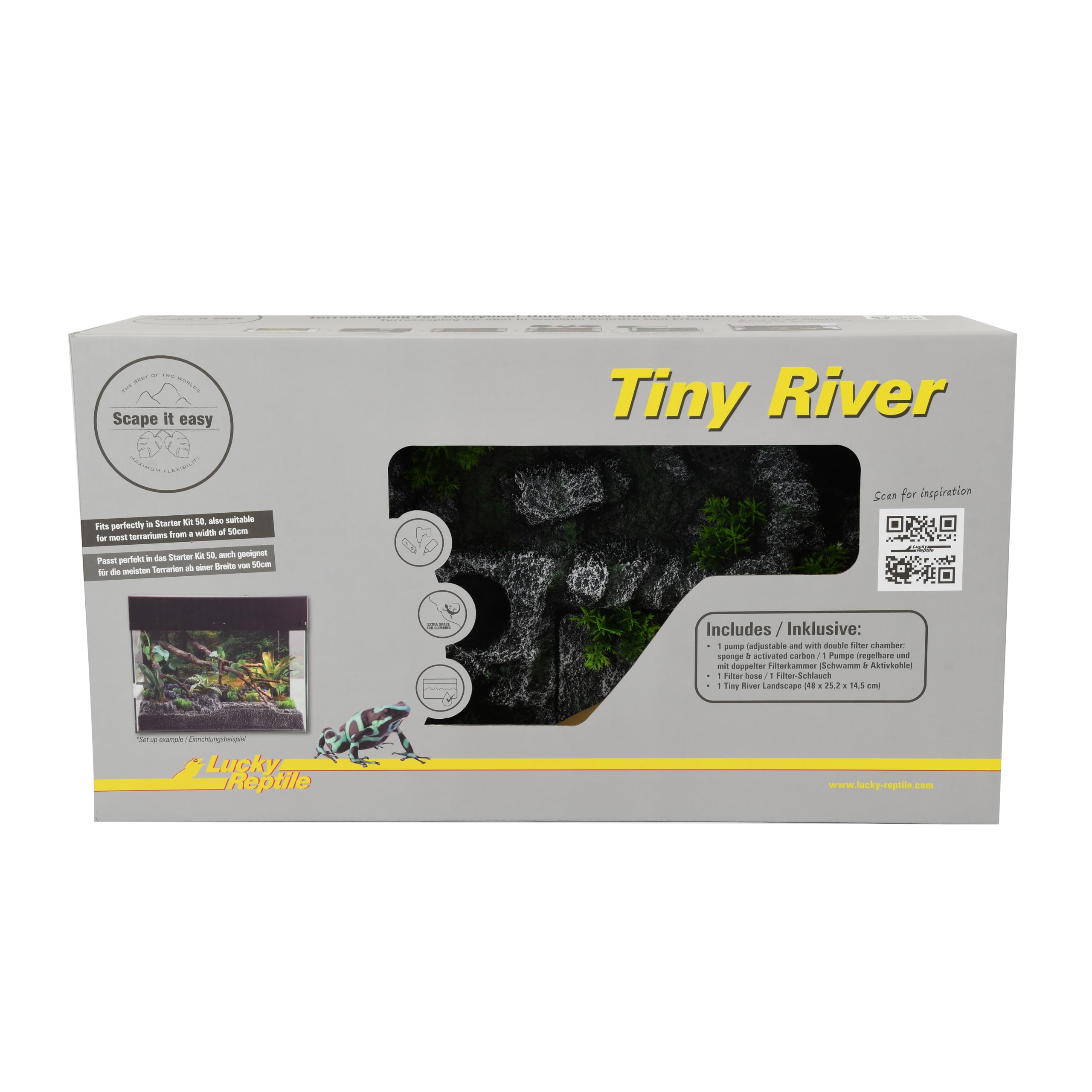 lucky-reptile-scape-it-easy-tiny-river-bachlauf-ca-48-x-25-5-cm-inkl-pumpe image 2