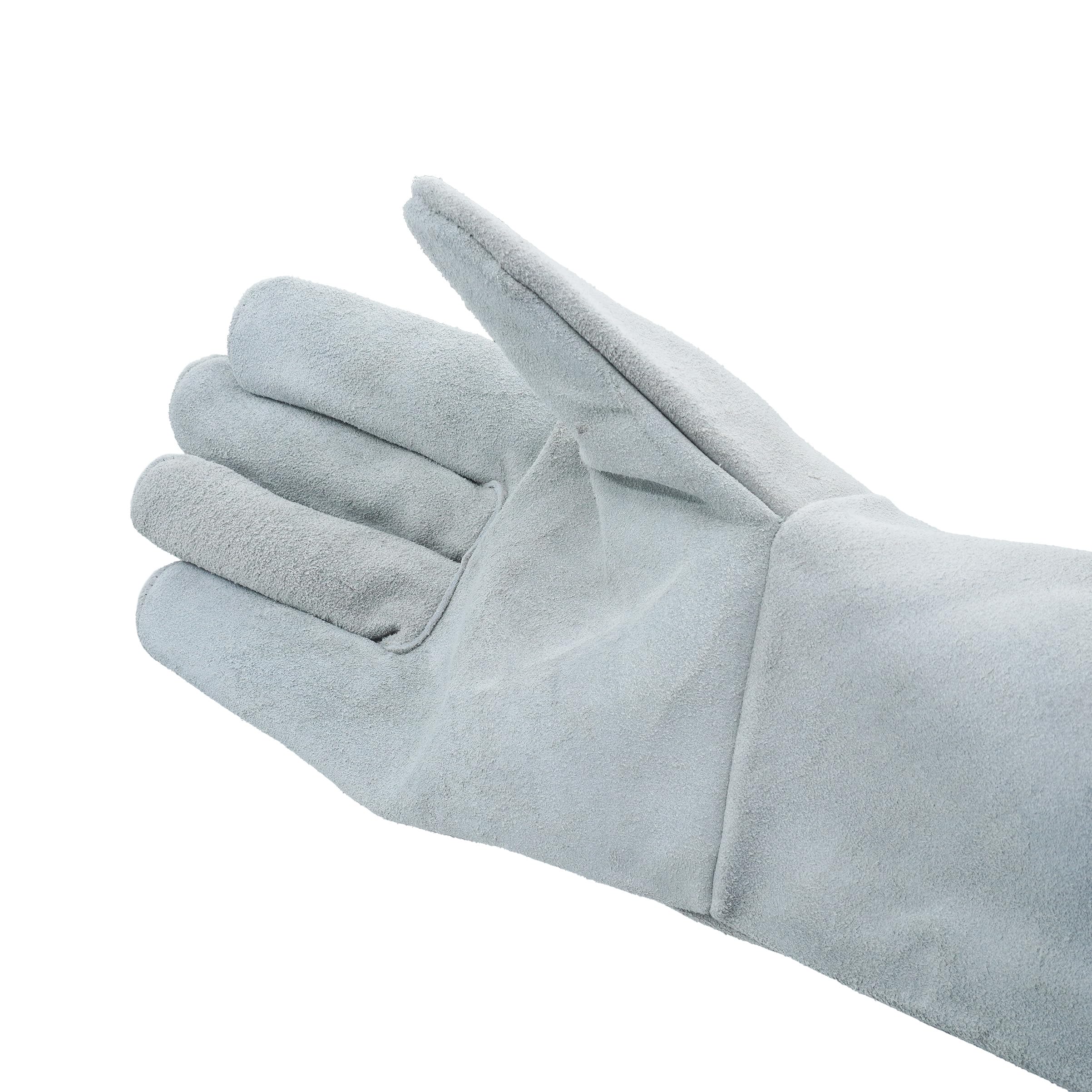 lucky-reptile-schutzhandschuh-leder-grau-rechtsh-nder image 3
